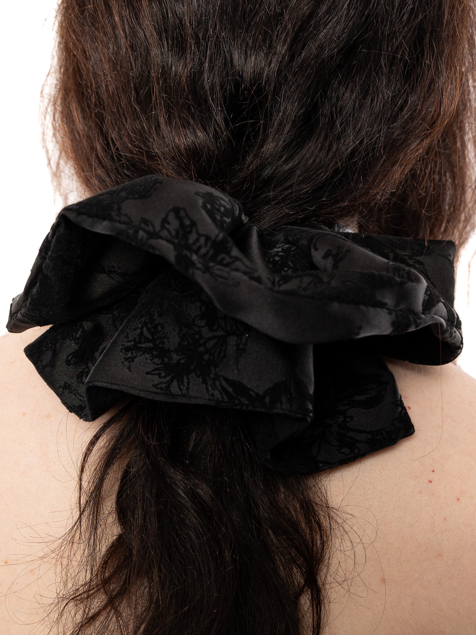 Vintage Print Scrunchie Claw Clip RESTOCKING SOON! SIGN UP FOR NOTIFICATIONS! - Die With Your Boots On