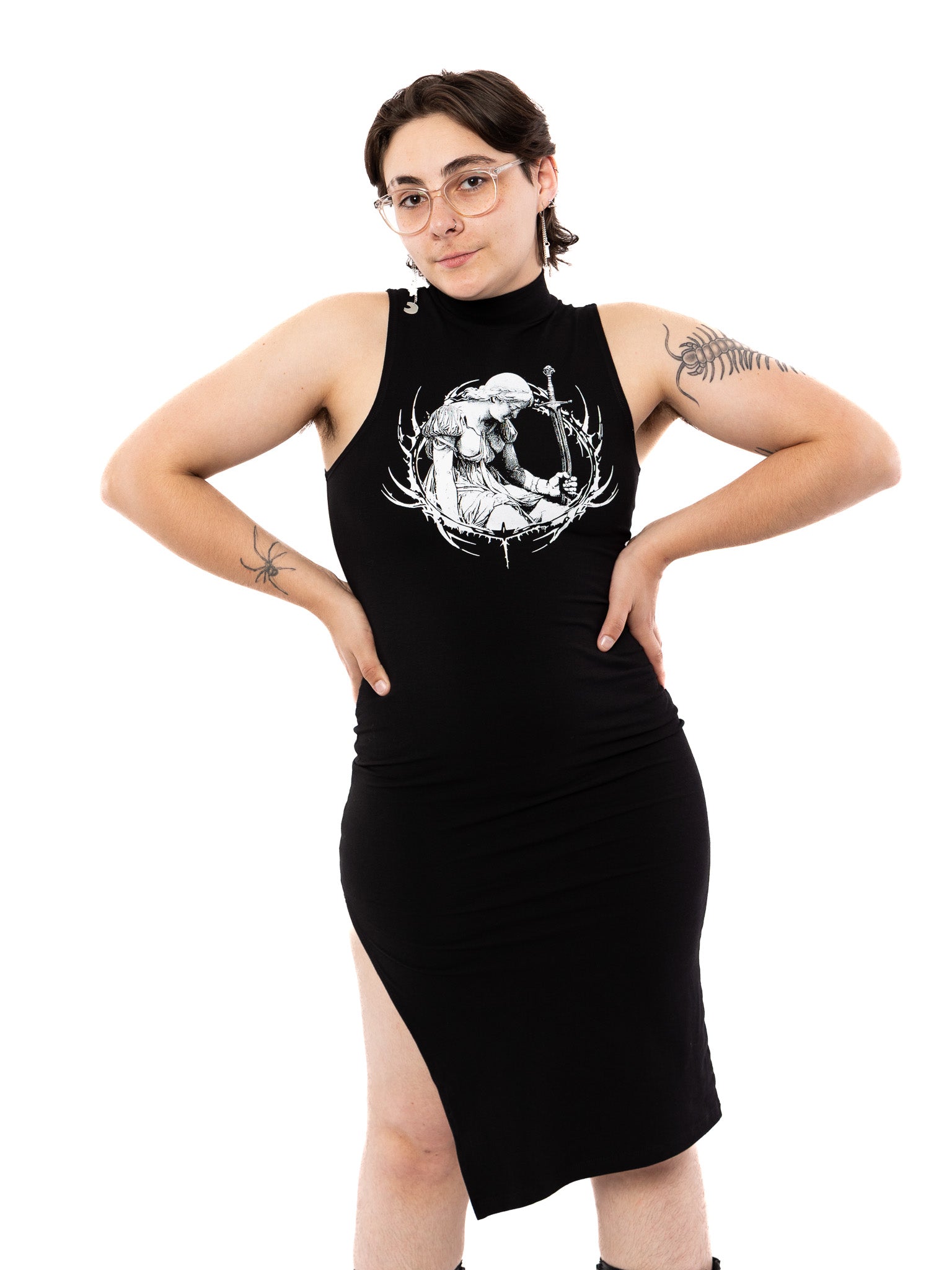 Obsidian Hymn Dress THE PRETTY CULT - Die With Your Boots On