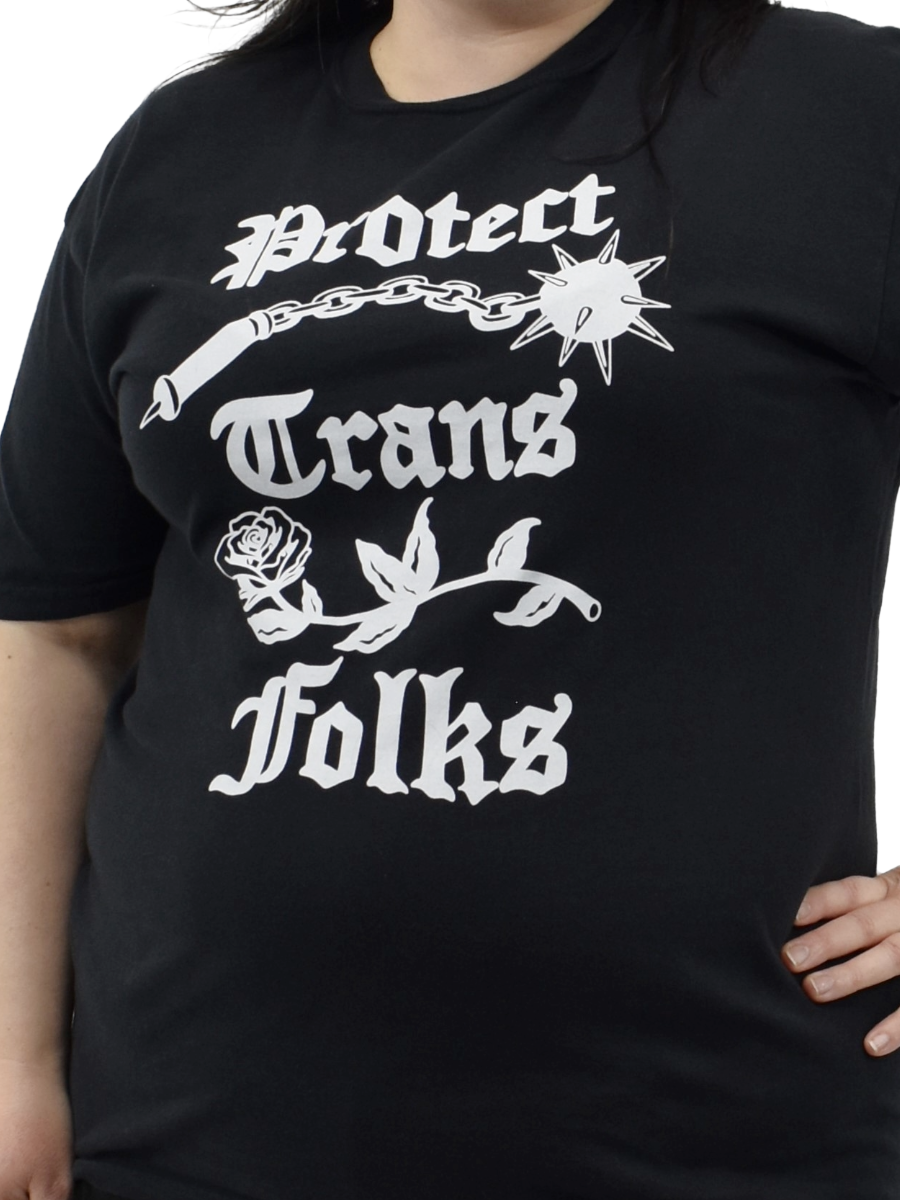 Protect Trans Folks T-Shirt TRANSFIGURE RESTOCKED! - Die With Your Boots On