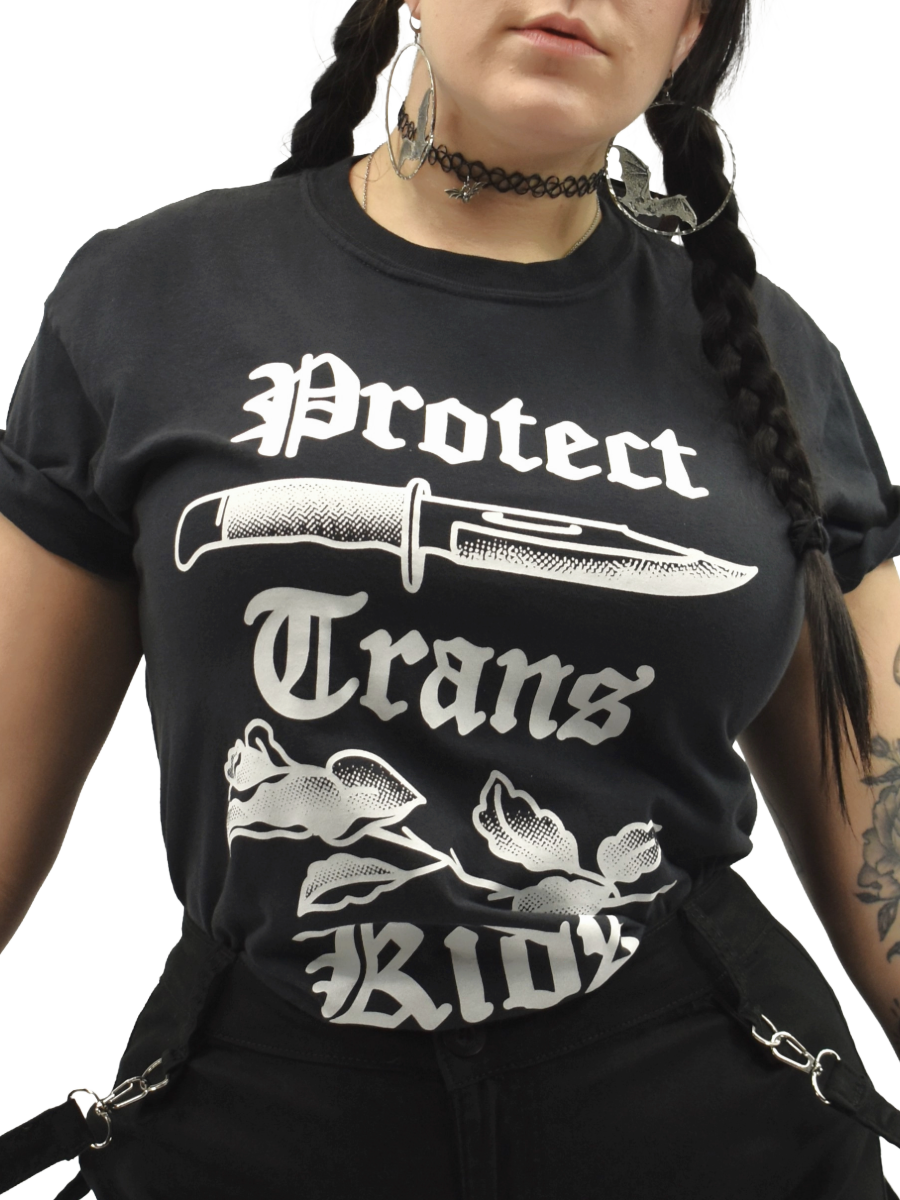 Protect Trans Kids T-Shirt TRANSFIGURE RESTOCKED! - Die With Your Boots On