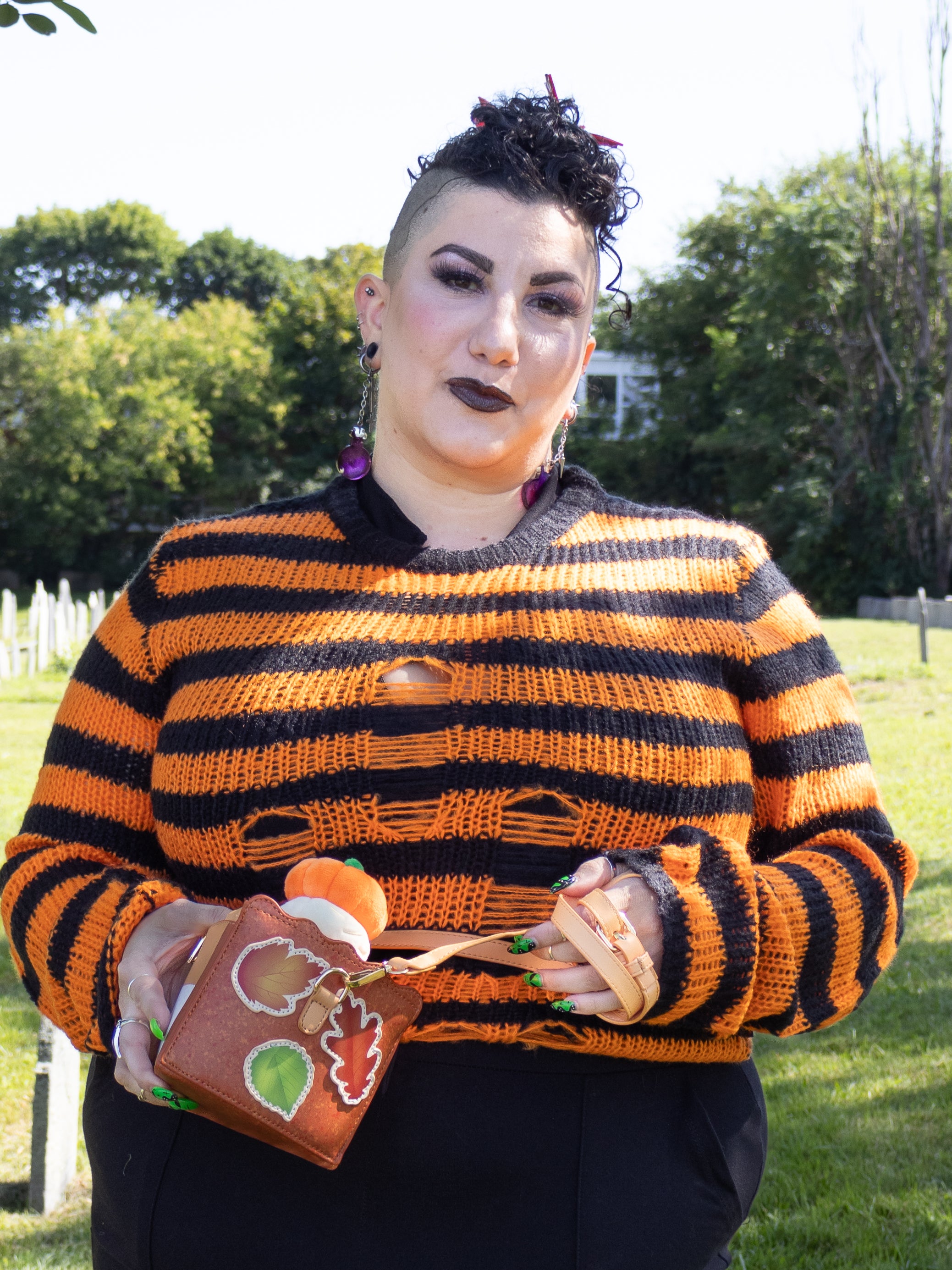 Judy Moody Distressed Sweater - Die With Your Boots On