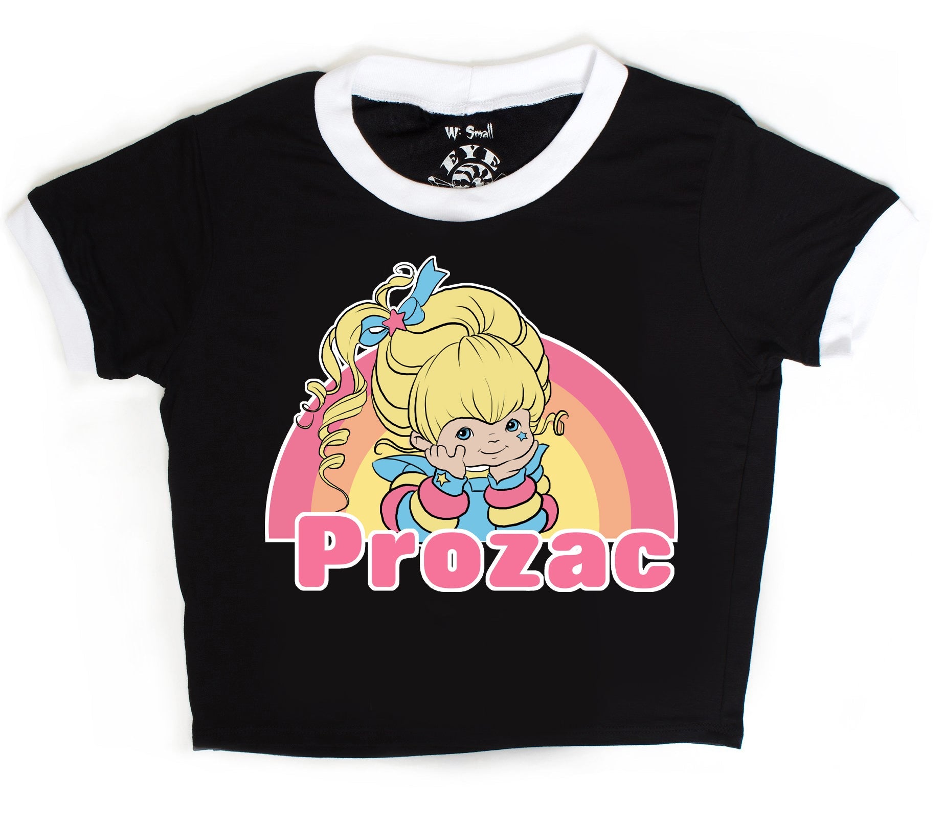 Prozac Ringer Tee (SHIPS FROM VERA'S EYECANDY, NOT AVAILABLE FOR PICKUP IN STORE) - Die With Your Boots On