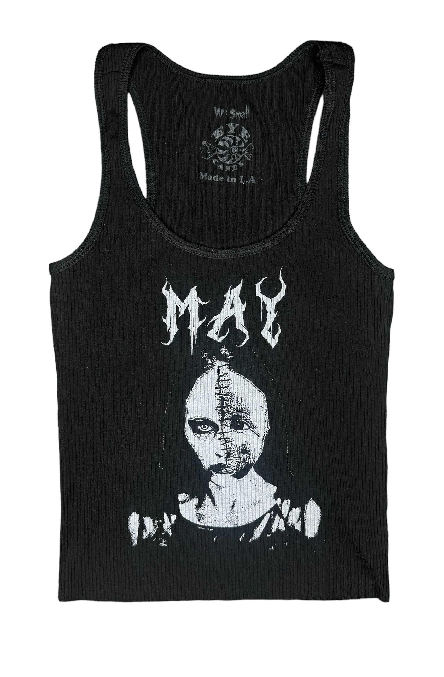 May Ribbed Tank Top (SHIPS FROM VERA'S EYECANDY, NOT AVAILABLE FOR PICKUP IN STORE) - Die With Your Boots On