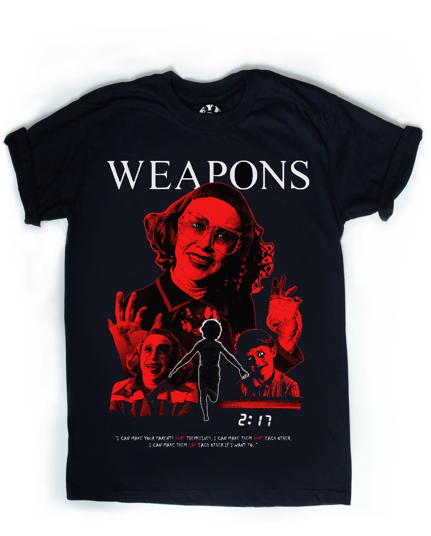 Weapons T-Shirt (Unisex)(Limited edition) (SHIPS FROM VERA'S EYECANDY, NOT AVAILABLE FOR PICKUP IN STORE) - Die With Your Boots On