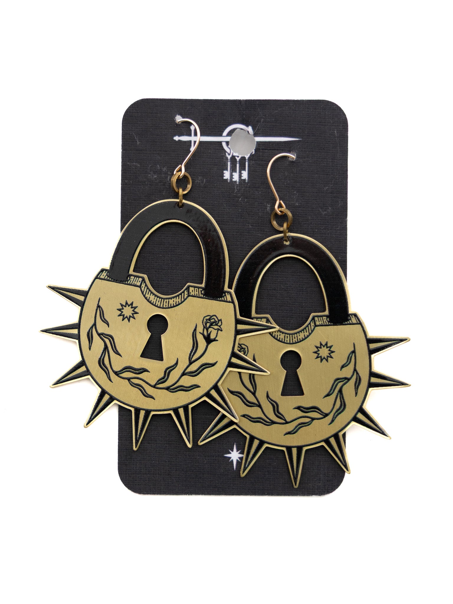 Armatura Locks Earrings WHILE ODINS SLEEPS - Die With Your Boots On
