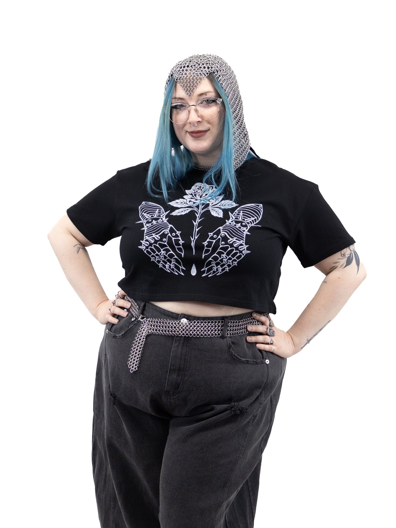 Arma Mitis Crop Tee WHILE ODIN SLEEPS - Die With Your Boots On