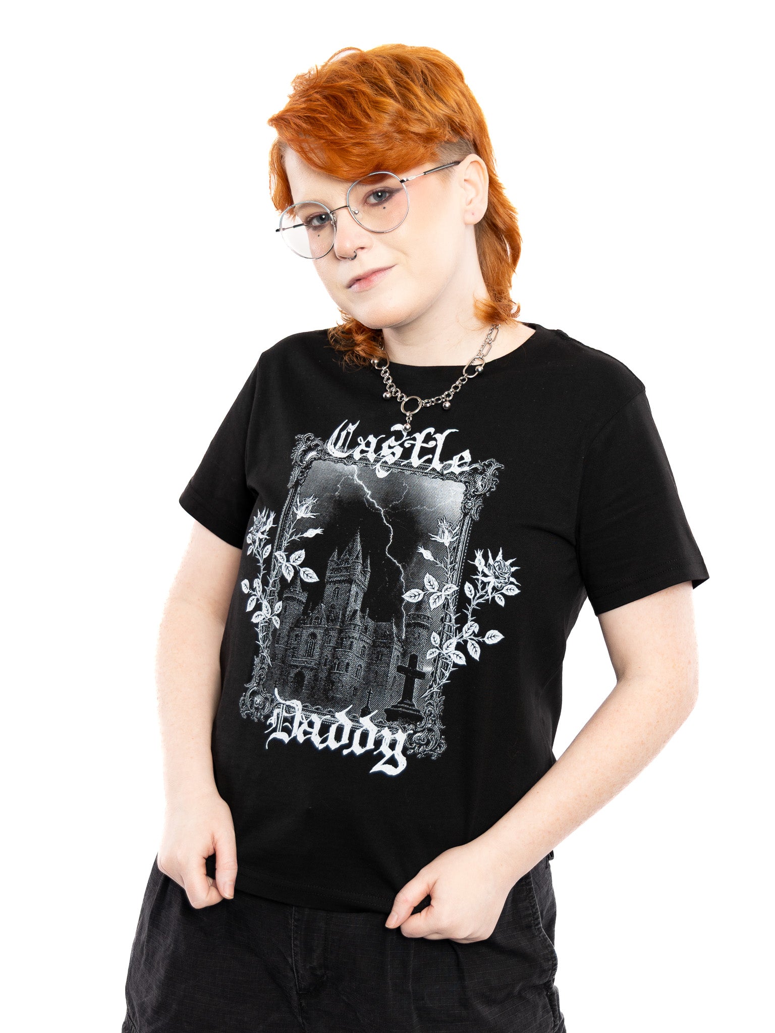 Castle Daddy Mid-Length Tee WHILE ODIN SLEEPS - Die With Your Boots On