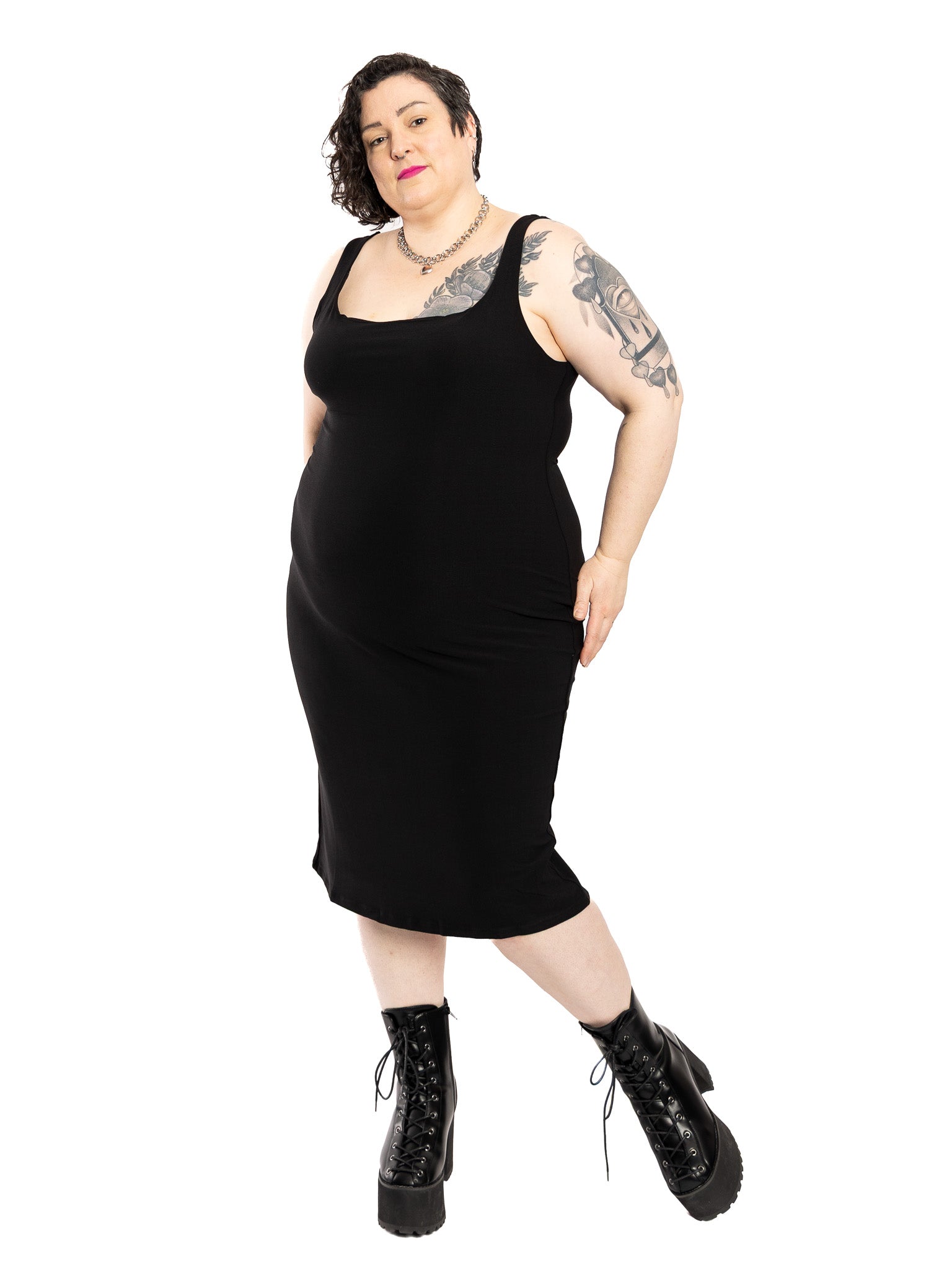 Sarah Black Bodycon Dress - Die With Your Boots On