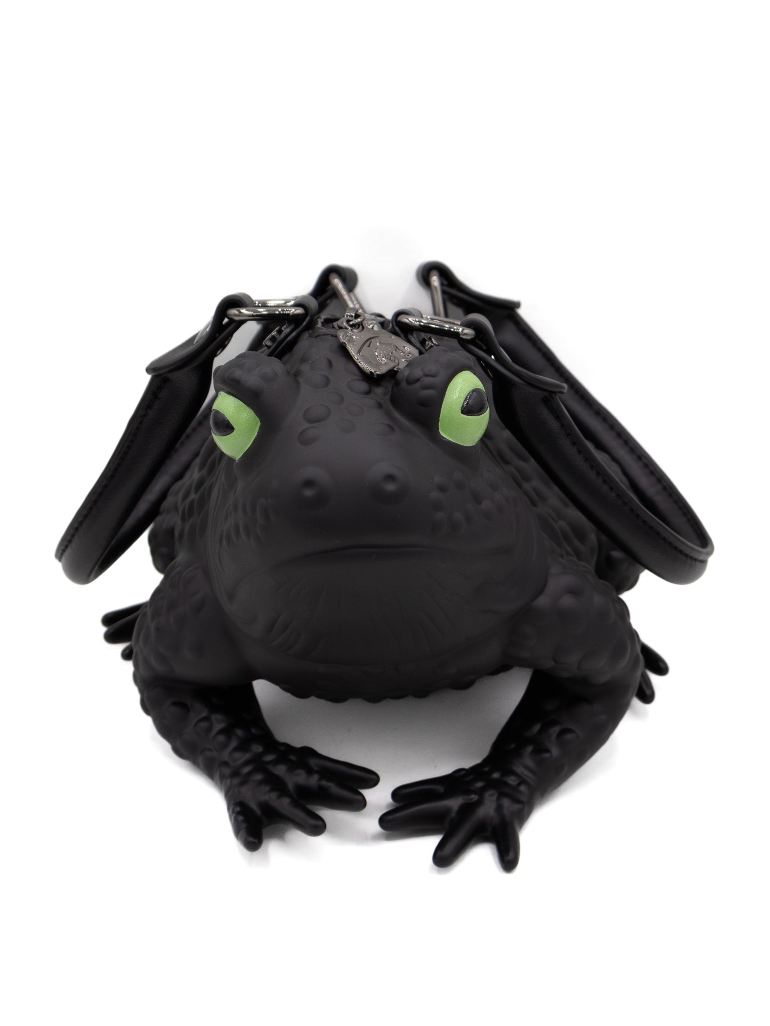 Black Toad Bag- Green Eyes WINDY WILLOW - Die With Your Boots On