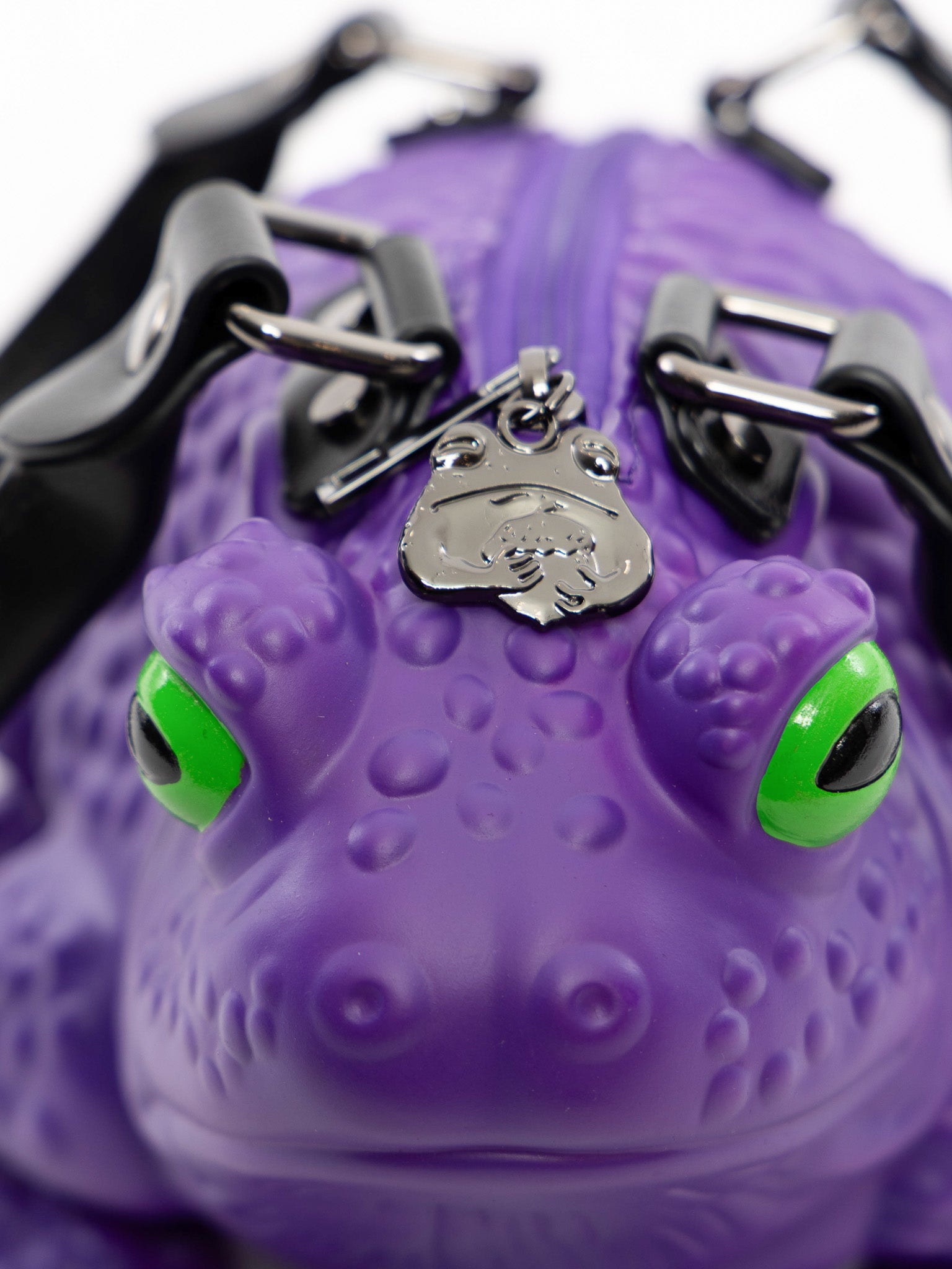 Dark Purple Toad Bag- Glow Eyes WINDY WILLOW - Die With Your Boots On