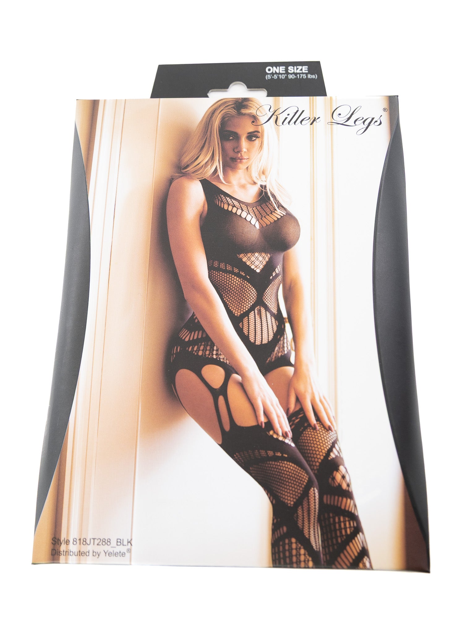 Wrapped Garter Fishnet Bodystocking - Die With Your Boots On