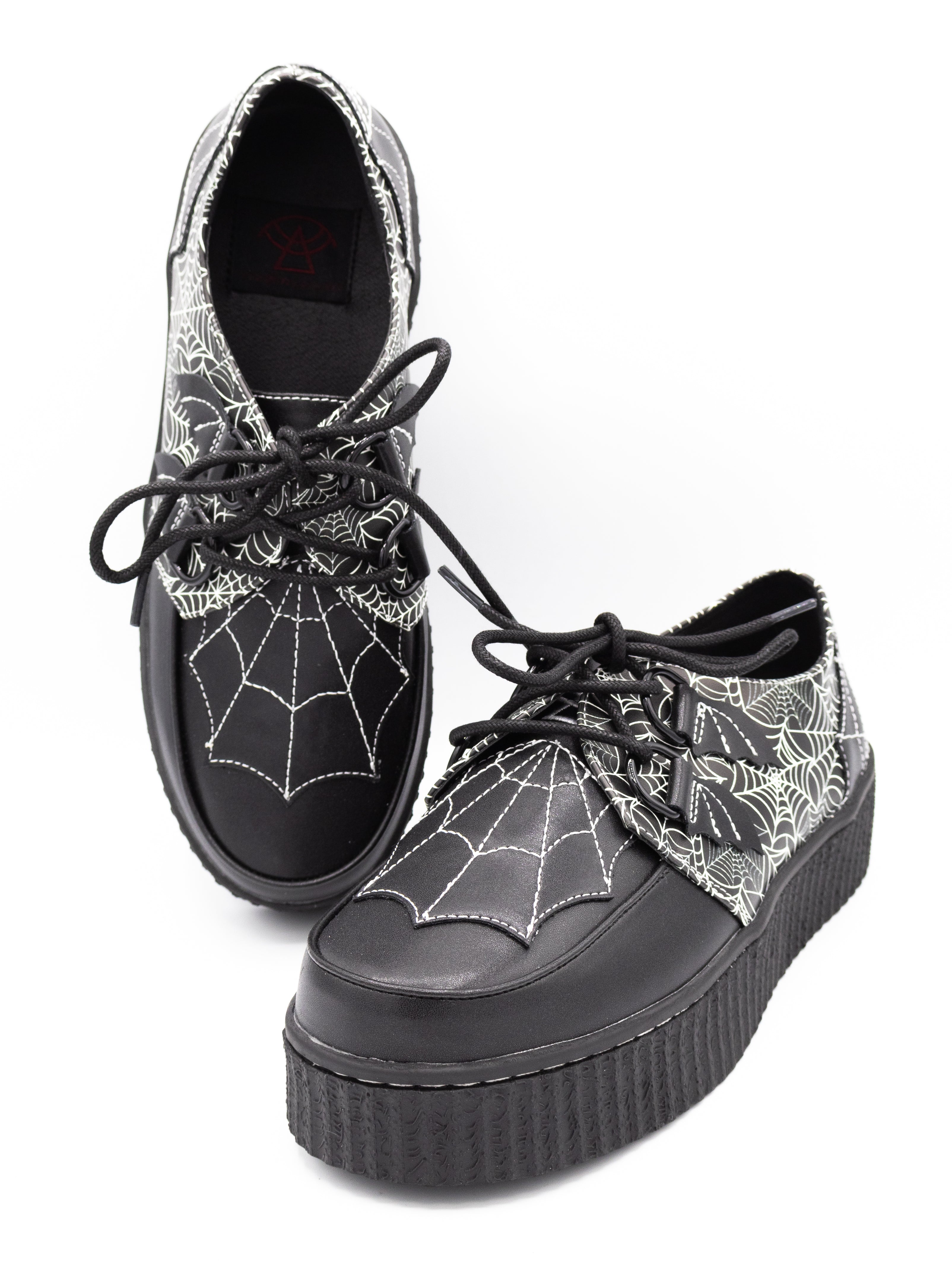 Demonia hot sale spiderweb creepers