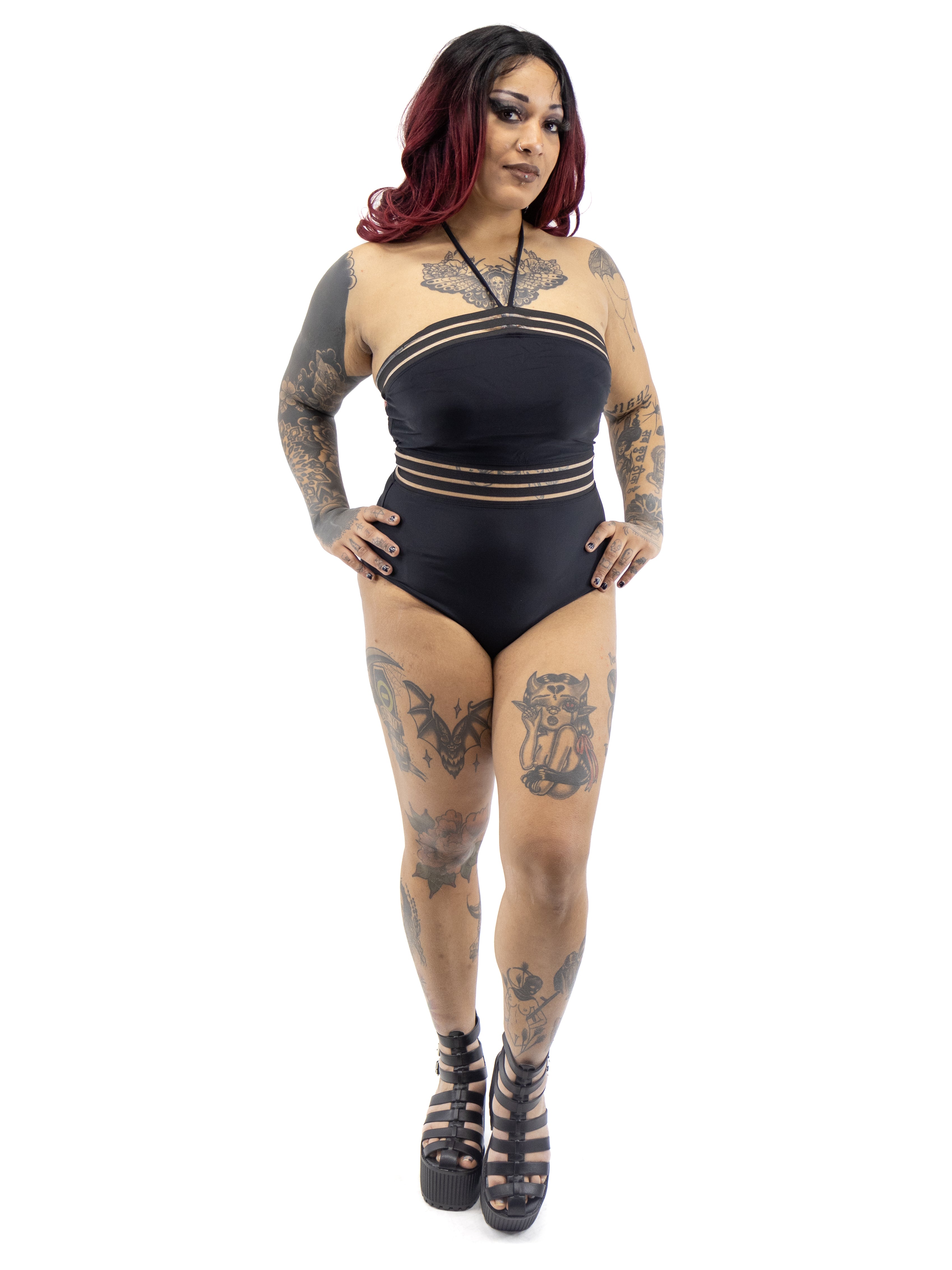 Zoey Halter Swimsuit - Die With Your Boots On
