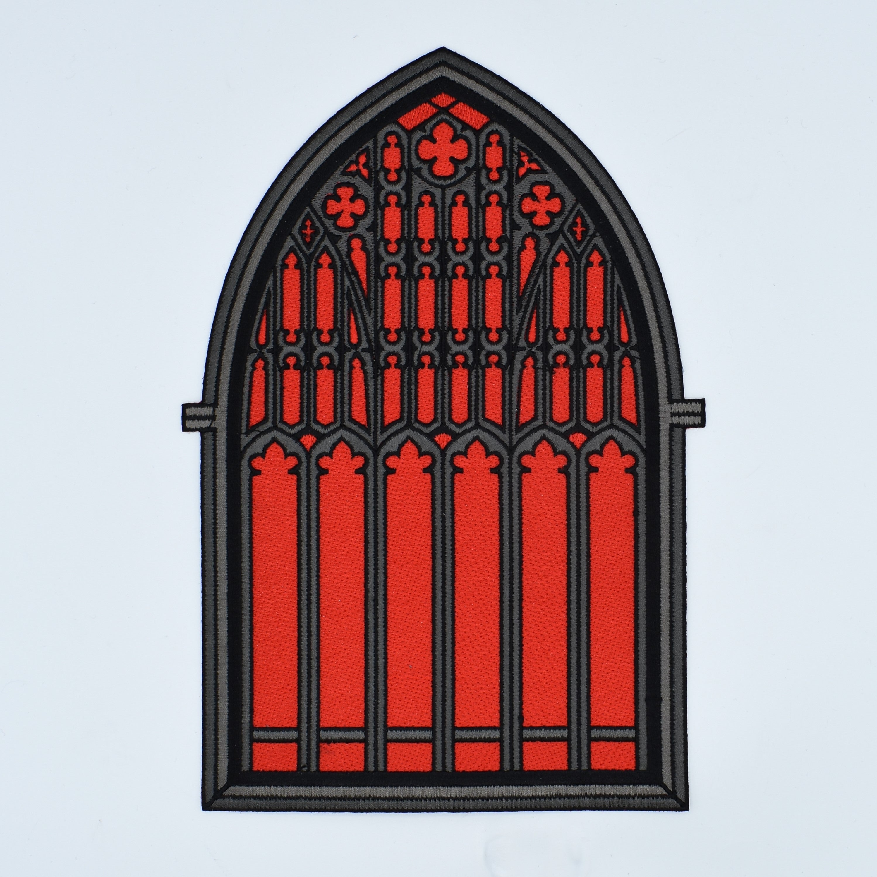 Window Over Salem Embroidered Back Patch DEMONIC PINFESTATION RESTOCKED! - Die With Your Boots On