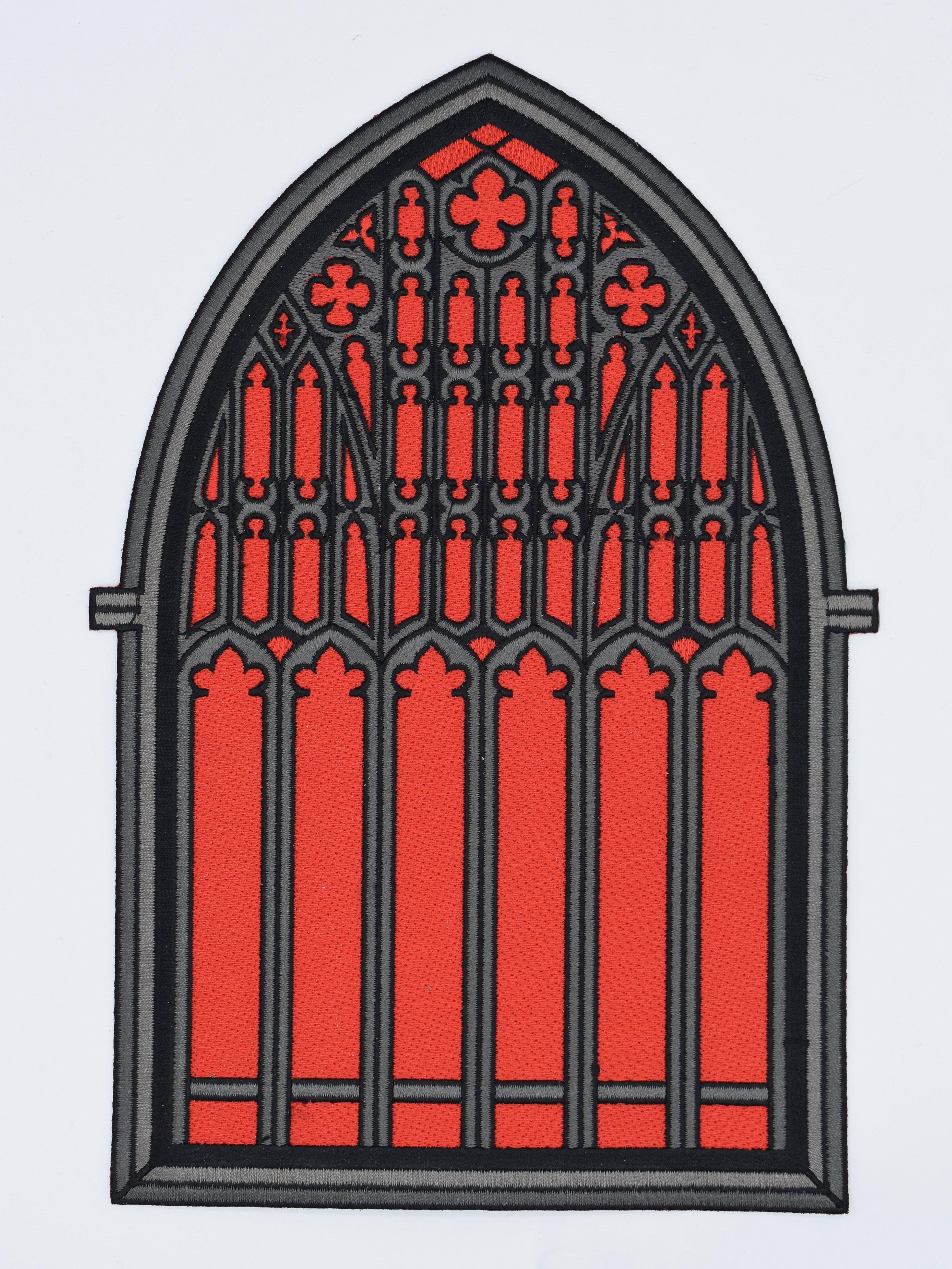 Window Over Salem Embroidered Back Patch DEMONIC PINFESTATION RESTOCKED! - Die With Your Boots On