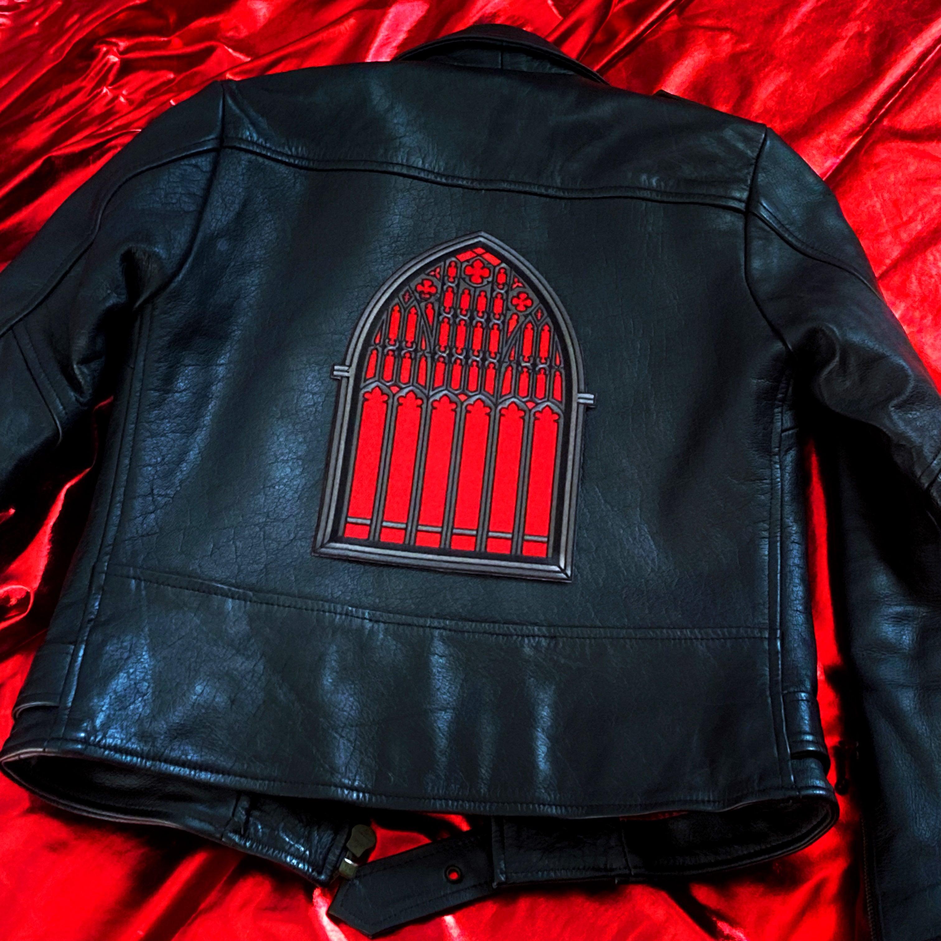 Window Over Salem Embroidered Back Patch DEMONIC PINFESTATION RESTOCKED! - Die With Your Boots On