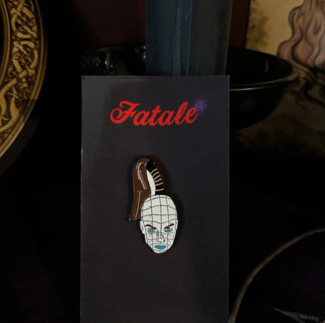 Femme Pinhead Pin (NO RESTOCKS!) - Die With Your Boots On