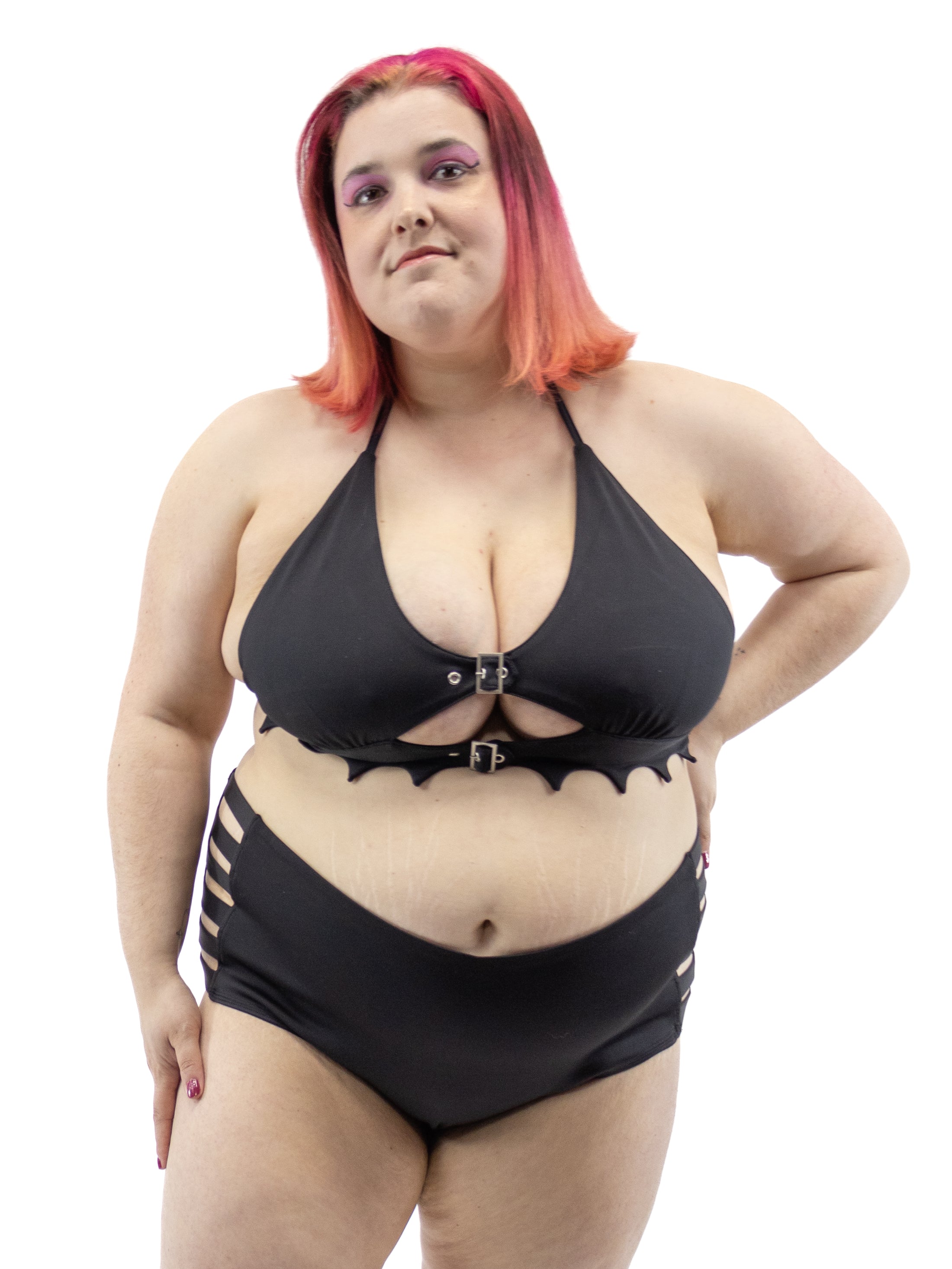 Black Widow Bikini Bottoms FOREST INK - Die With Your Boots On