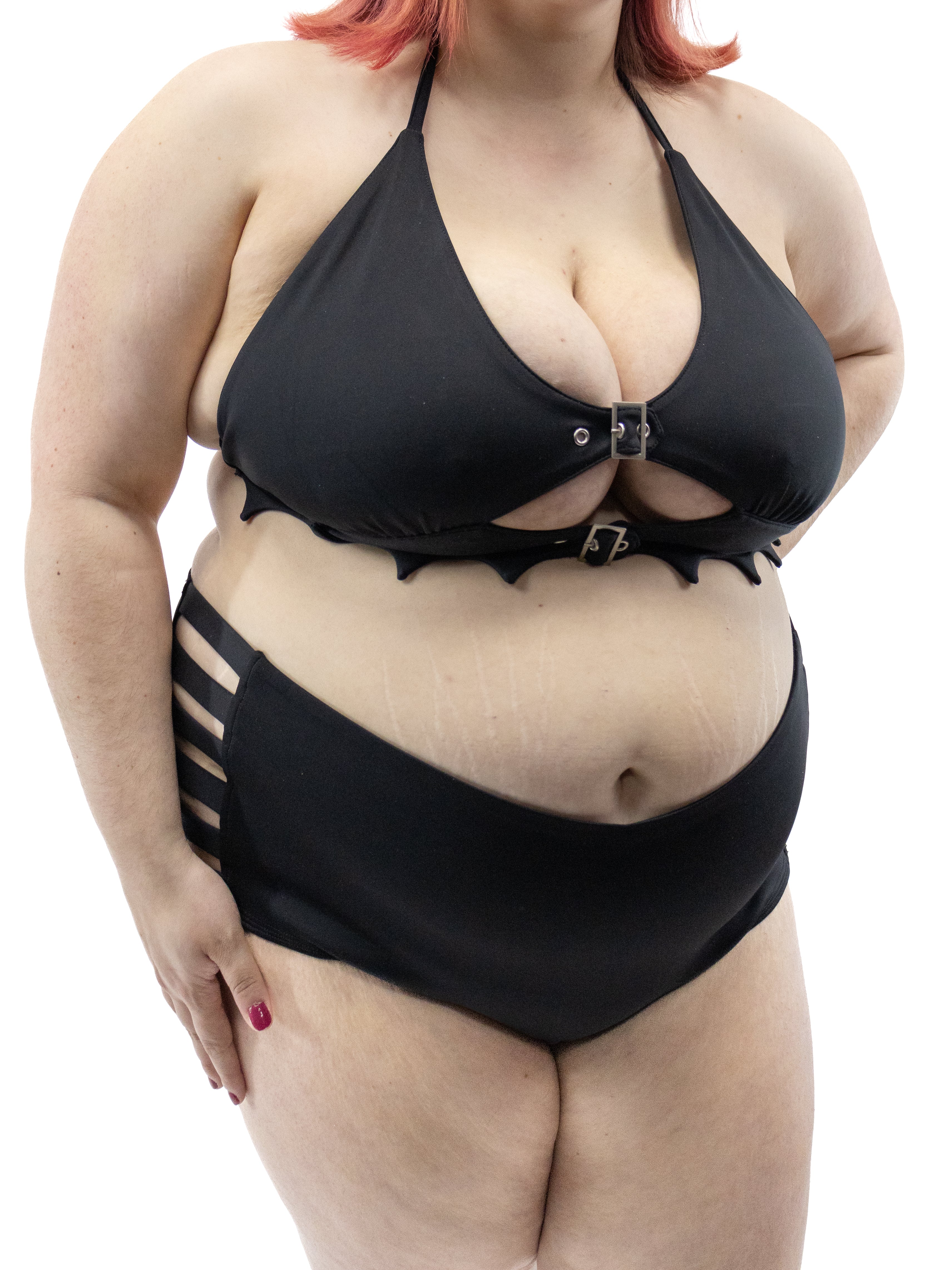 Black Widow Bikini Bottoms FOREST INK - Die With Your Boots On
