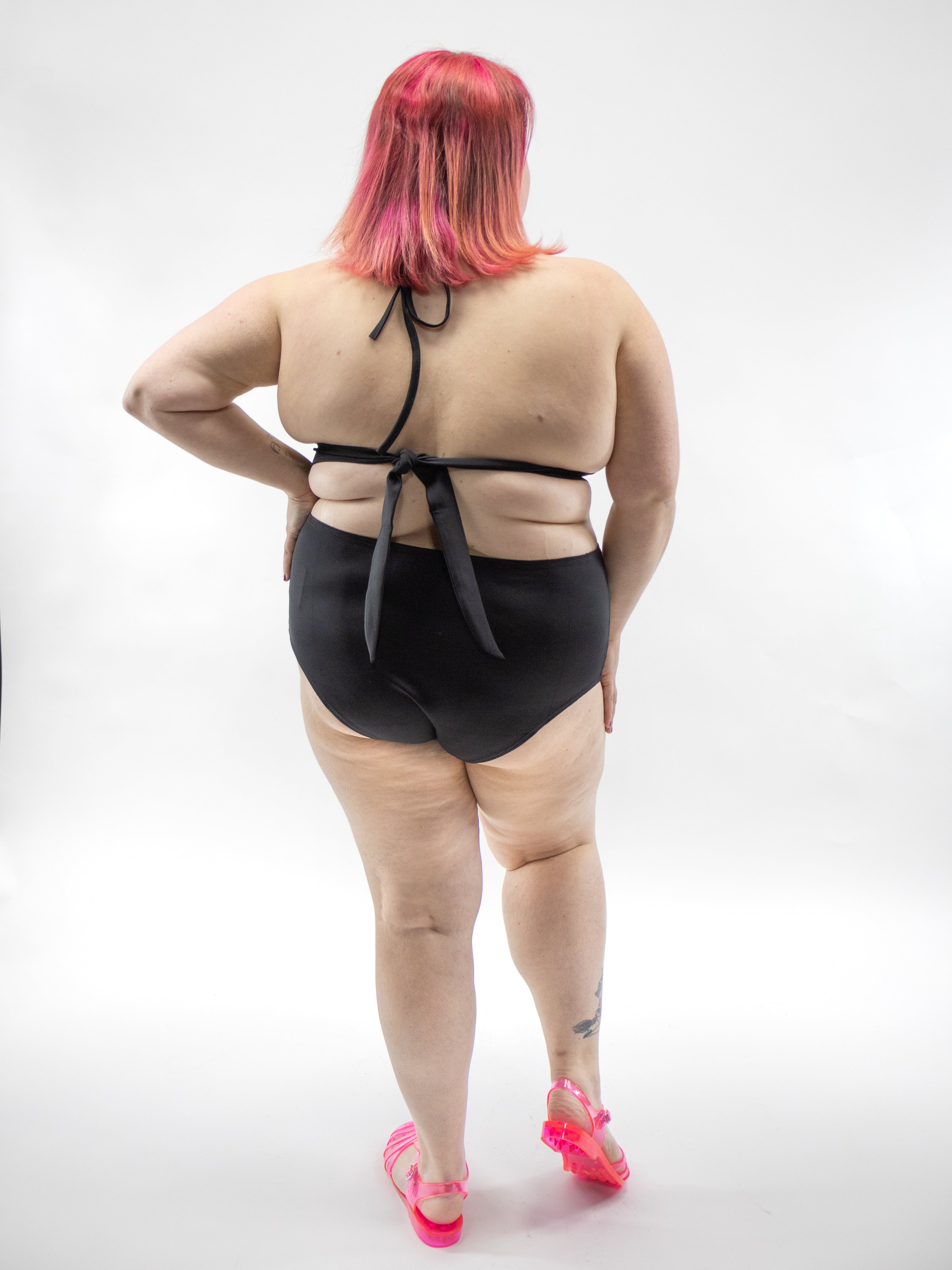 Black Widow Bikini Bottoms FOREST INK - Die With Your Boots On