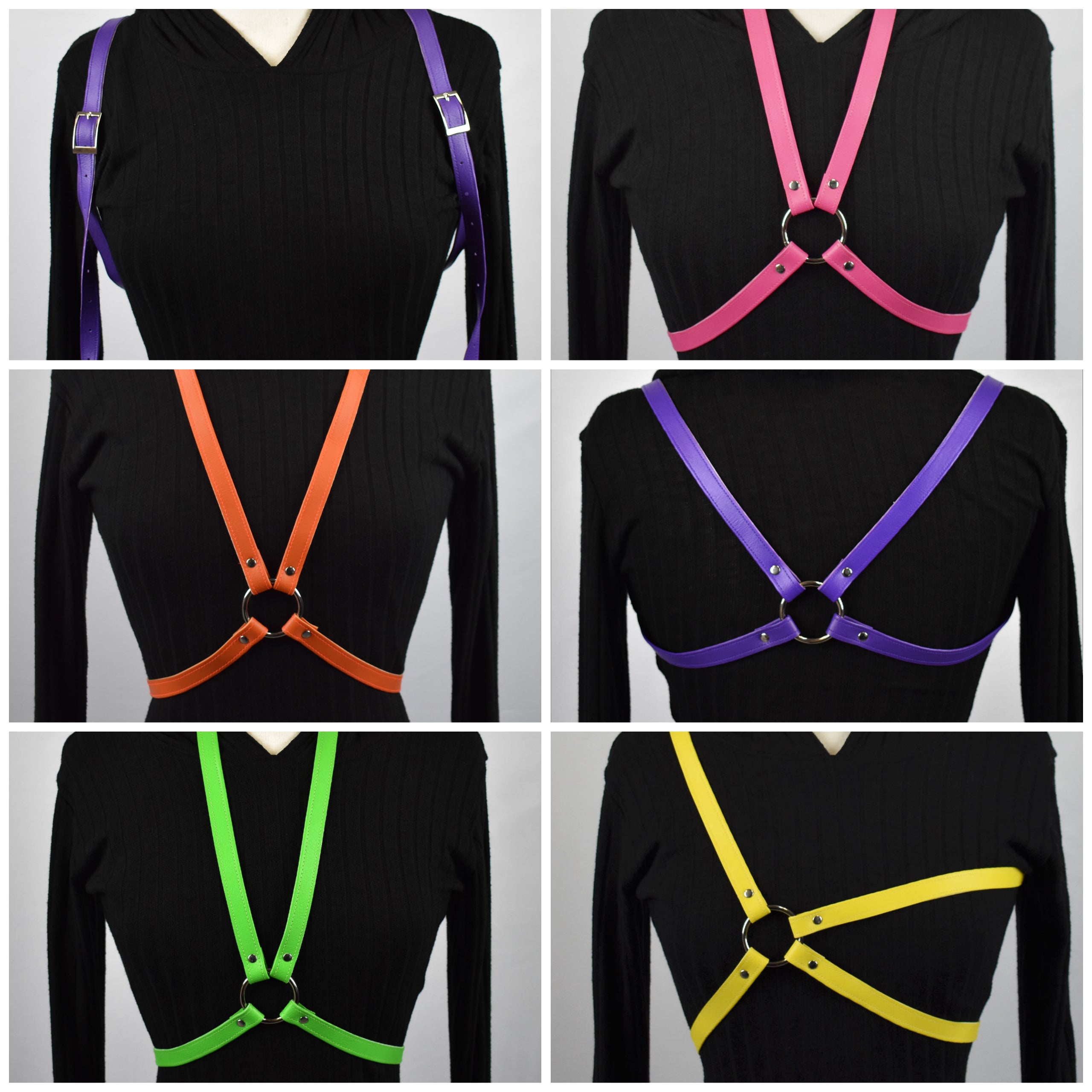 Multiple Personalities Harness HANDMADE LOCALLY (NO RESTOCKS!) - Die With Your Boots On