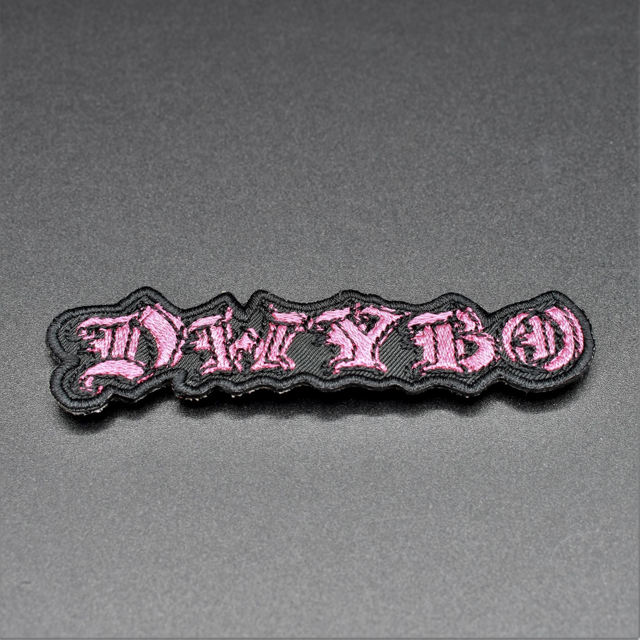 DWYBO Band Style Embroidered Patches - Die With Your Boots On