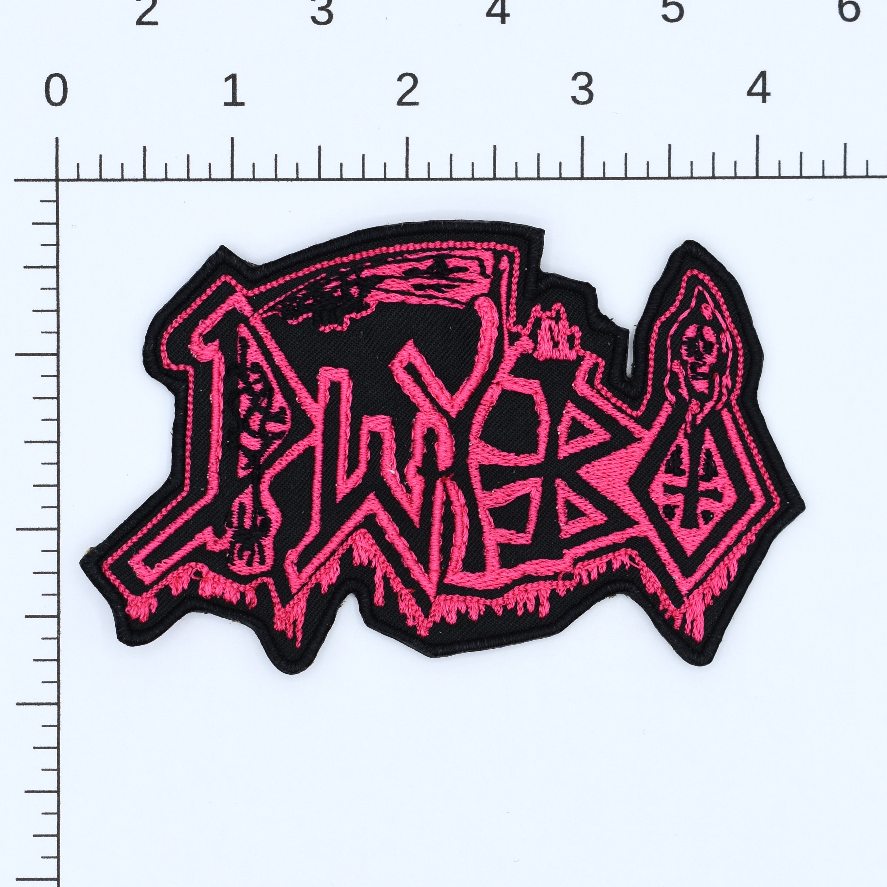 DWYBO Band Style Embroidered Patches - Die With Your Boots On