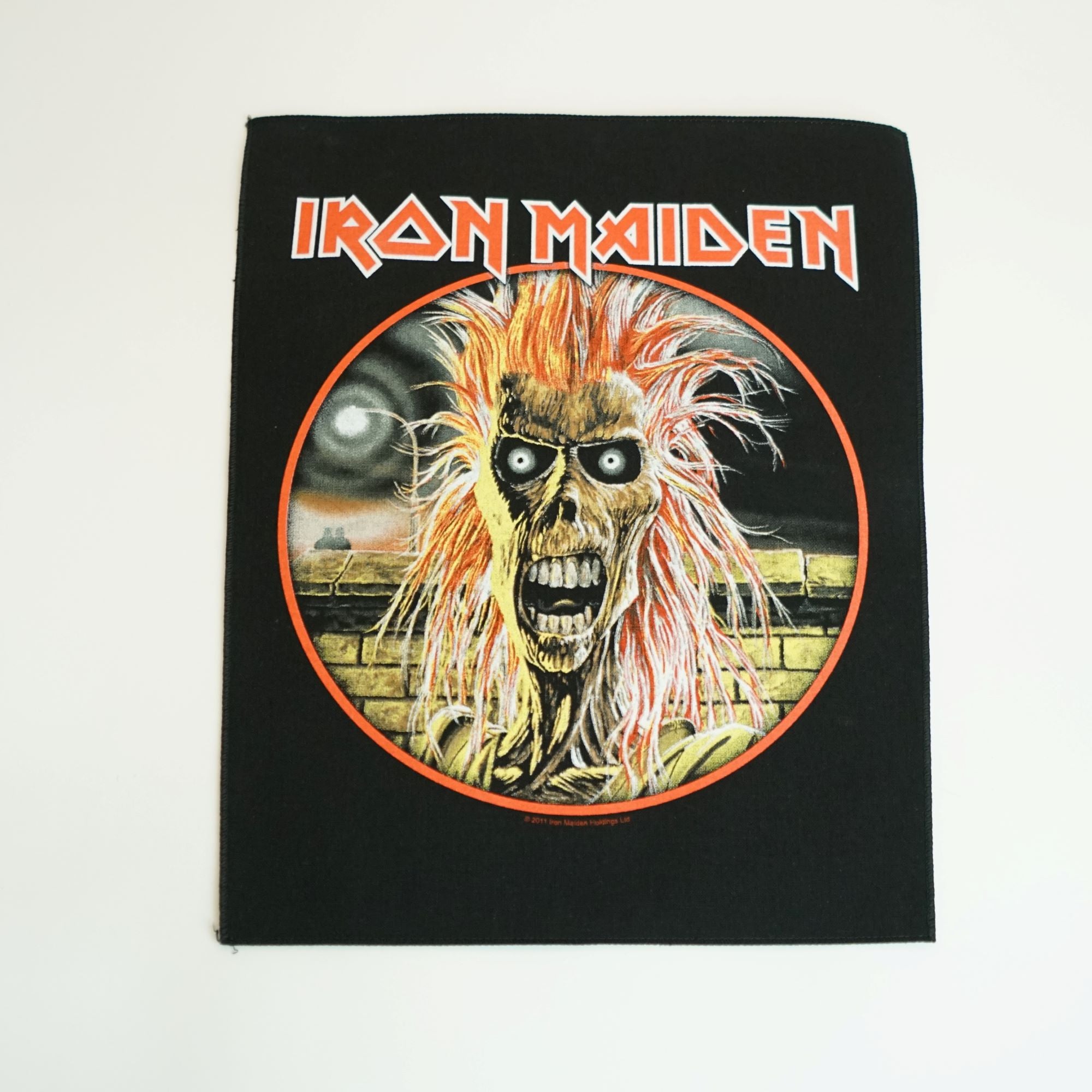 Iron Maiden Eddie Back Patch - Die With Your Boots On