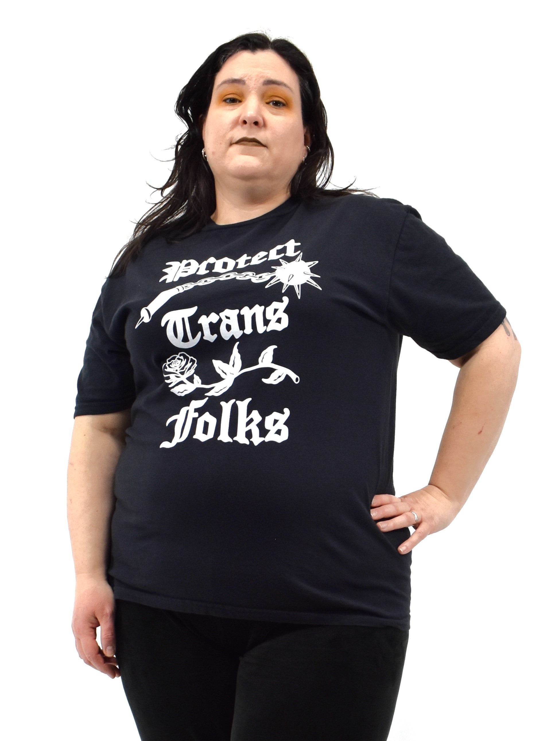 Protect Trans Folks T-Shirt TRANSFIGURE RESTOCKED! - Die With Your Boots On