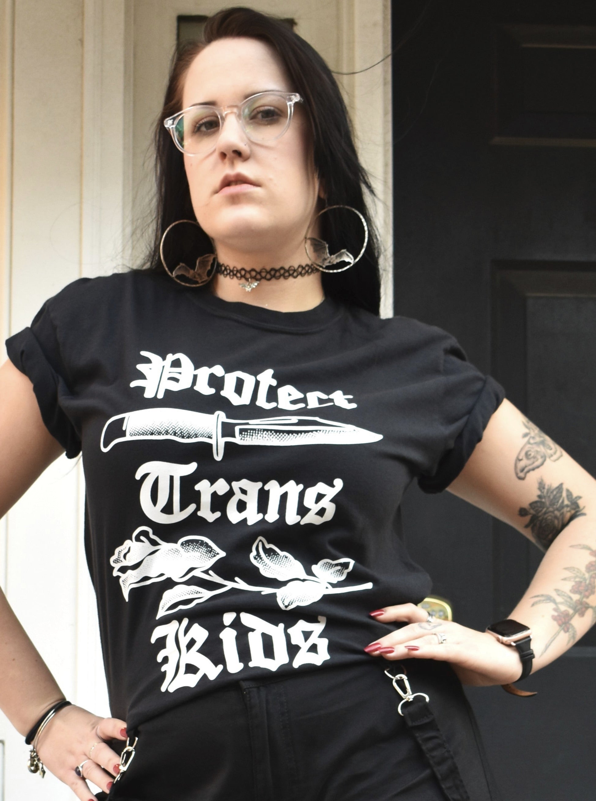 Protect Trans Kids T-Shirt TRANSFIGURE RESTOCKED! - Die With Your Boots On